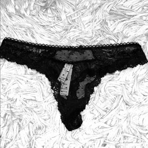 Victoria’s Secret Lingerie Set Black Panties